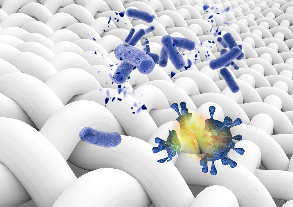 Hygienic, antimicrobial fabrics Green Street Fabrics